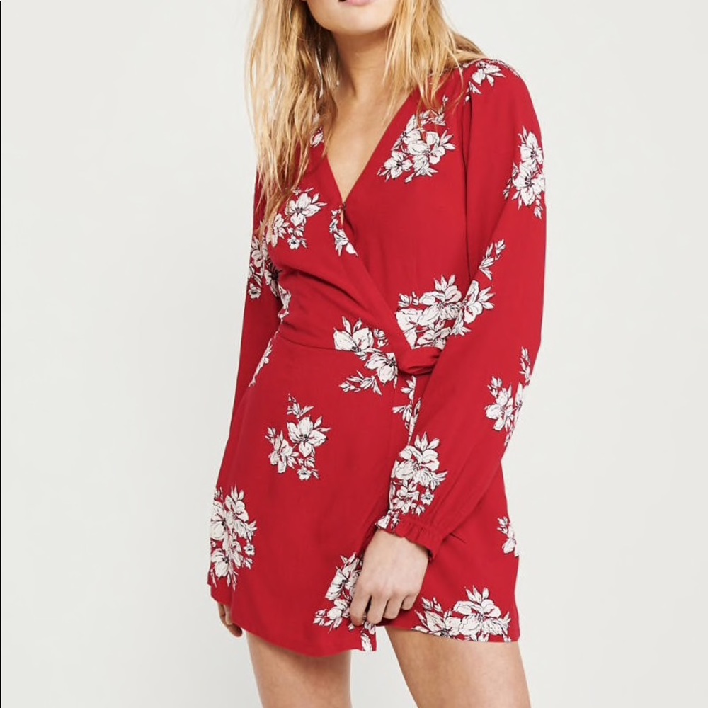 Red romper - worn once